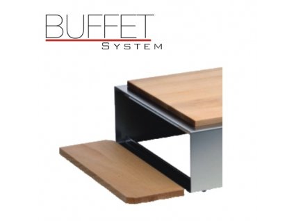 PGX 40013.H Buffet system - boční kryty světlé 13 cm