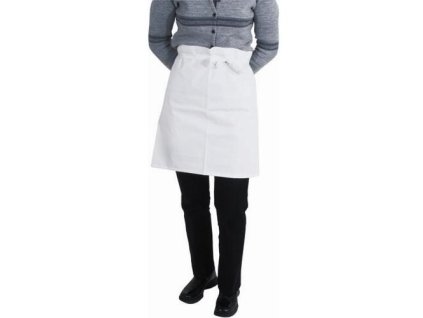 PGX 4211 100 Krátká a dlouhá kuchařská zástěra bílá