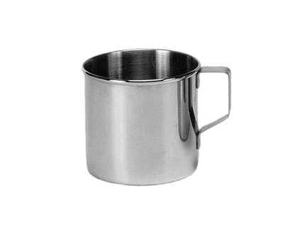 PGX 1005 035 Nerezový hrnek s uchem 0,35 l 8 cm