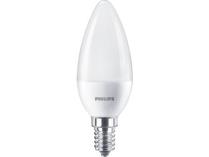 Žárovka LED Philips svíčka, 7W, E14, studená bílá