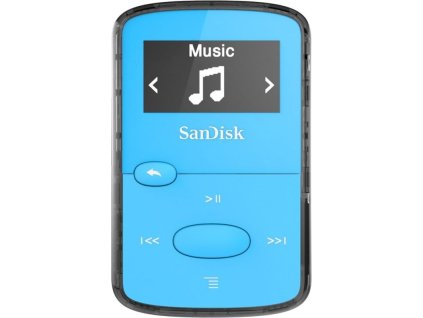 MP3 přehrávač SanDisk Clip Jam 8GB, modrý