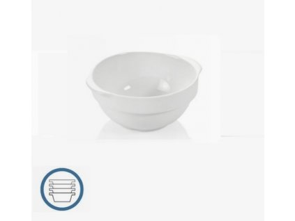 PGX 4968 170 Miska porcelánová s úchyty 0,75 l