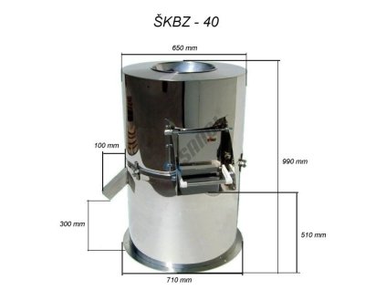VARES ŠKBZ 40N Škrabka brambor 400kg/hod