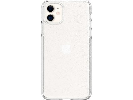 Kryt na mobil Spigen Liquid Crystal Glitter na Apple iPhone 11 - průhledný