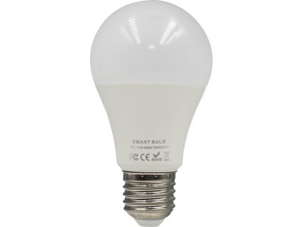 Chytrá žárovka iQtech SmartLife WB011, Wi-Fi, E27, 9 W, bílá
