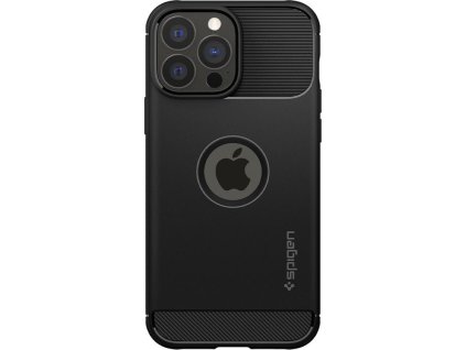 Kryt na mobil Spigen Rugged Armor na Apple iPhone 13 Pro Max - černý