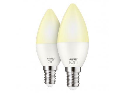 Chytrá žárovka Niceboy ION SmartBulb Ambient E14, 5,5W, 2ks