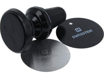 Držák na mobil Swissten S-Grip AV-M9 do ventilace - černý