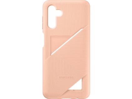 Kryt na mobil Samsung Galaxy A13 5G s kapsou na kartu - peach