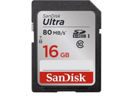SANDISK SD 16GB Pamětová karta
