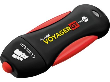 Flash USB Corsair Voyager GT 256GB USB 3.0 - černý/červený