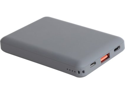 Powerbank Uniq Fuele Mini 8000 mAh - šedá