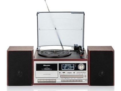 Mikrosystém Roadstar HIF-8892 D+BT, DAB+, s gramofonem