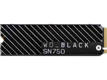 SSD Western Digital Black SN750 2TB M.2 s chladičem