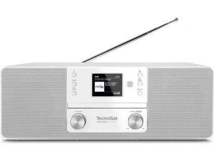 Radiopřijímač DAB+/CD TechniSat DIGITRADIO 370 CD BT,bílý