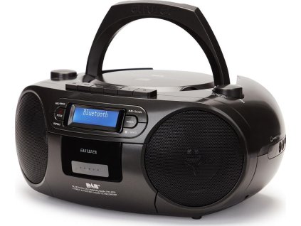 Radiomagnetofon DAB+/CD Aiwa BBTC-660DAB/BK, černý