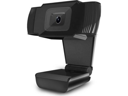 Webkamera Powerton PWCAM1, 720p - černá