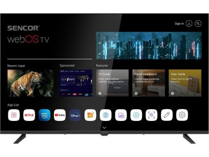 SLE 43US801TCSB UHD SMART TV SENCOR