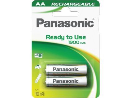 Baterie nabíjecí Panasonic Evolta AA, HR6, 1900mAh, Ni-MH, blistr 2ks