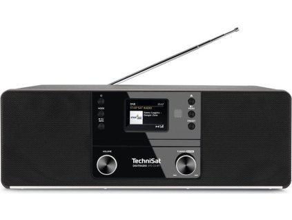 Radiopřijímač DAB+/CD TechniSat DIGITRADIO 370 CD BT, černý