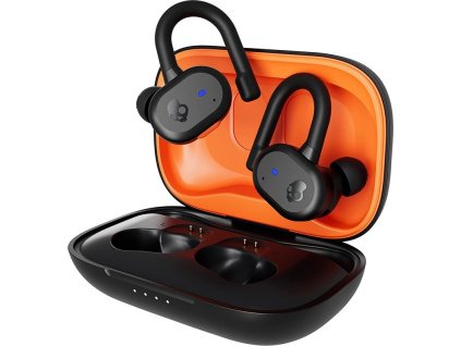 Sluchátka Skullcandy PUSH ACTIVE - černá/oranžová