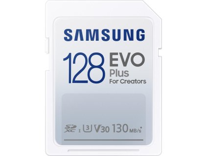 Paměťová karta Samsung SDXC EVO Plus 128GB UHS-I U1 (130R/30W)
