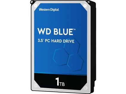 HDD 3,5" Western Digital Blue 1TB SATA 6 Gb/s, 7200 ot/min, 64MB cache
