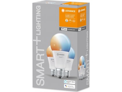 Chytrá žárovka LEDVANCE SMART+ WiFi Classic Tunable White 14W E27 3ks