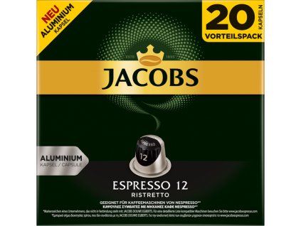 Kapsle Jacobs Espresso intenzita 12, 20 ks