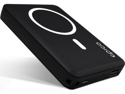 Powerbank Epico 5000mAh Magnetic Wireless - černá