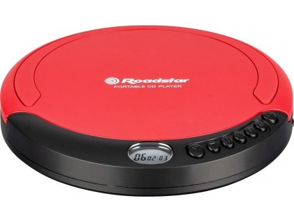 Discman Roadstar PCD-435CD, červený