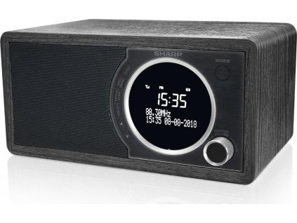 Radiopřijímač DAB+ Sharp DR-450BK, černý