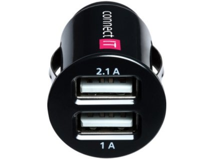CONNECT IT 2xUSB 2.1A Adaptér do auta