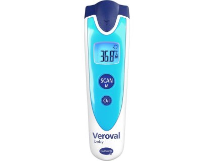 BABY MODRÝ DIGITÁLNÍ TEPLOMĚR VEROVAL