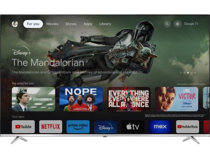 70GP6260E QLED GOOGLE FRAMELESS TV SHARP