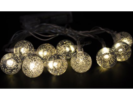 vanocni led svetla tepla bila cl 10 ww