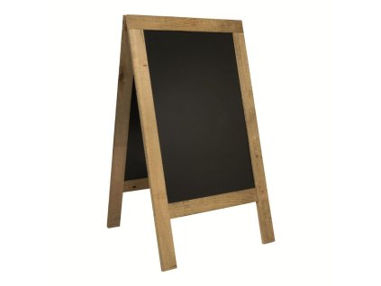 PGX SBS-N-135 Nabídková stojanová rustikální tabule SANDWICH 135 x 72 cm, přírodní barva