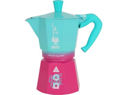 Bialetti Moka Express Squid Game (různé velikosti) (Objem v⁠ porcích 3 porce)
