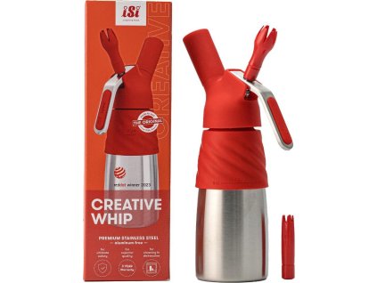 CREATIVE WHIP ČERV. 0,5L ŠLEH. LÁHEV ISI