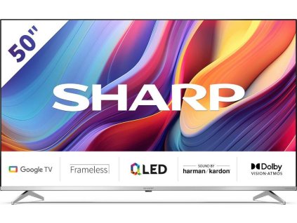 50GP6265E QLED GOOGLE FRMELESS TV SHARP