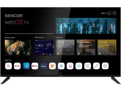 SLE 50US804B WEBOS UHD TV SENCOR