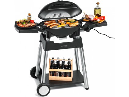 BBQ 4100S ROMMELSBACHER Standgrill Deko2 frei