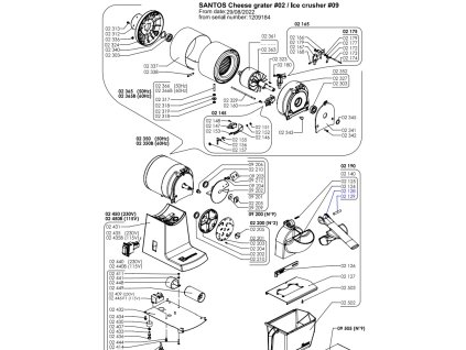 Technické schéma SANTOS N 02