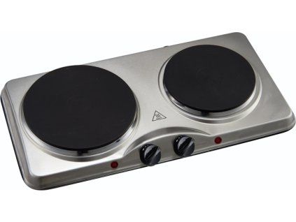 Bravo Dvouplotýnkový vařič nerezový B-4990