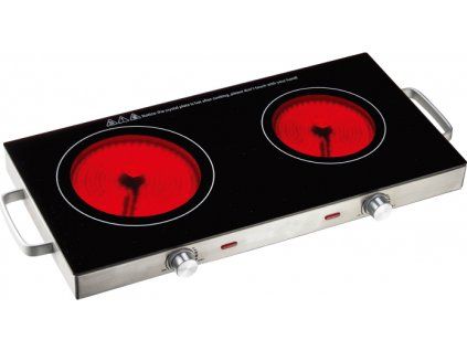 Bravo Sklokeramický dvouplotýnkový vařič B-4971