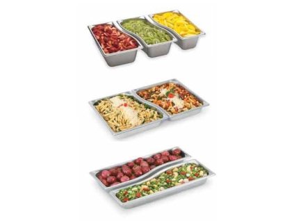 PGX 143901 Gastronádoby Twist nerezové GN 2/4 x 89 mm