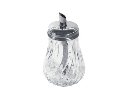 PGX 1467 026 Cukřenka s dávkováním sklo 14 cm