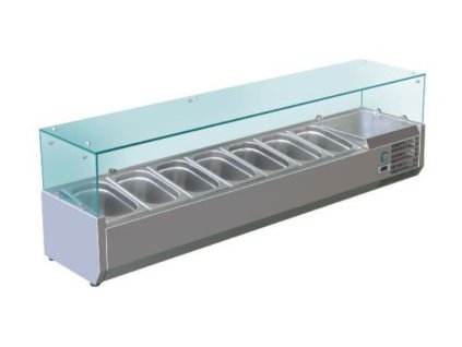 GN 1500 TN - VRX 15/33 Chladicí nástavba na gastronádoby GN 1/4 vhodná pro pizzerie, rychlá občerstvení či menší provozovny.