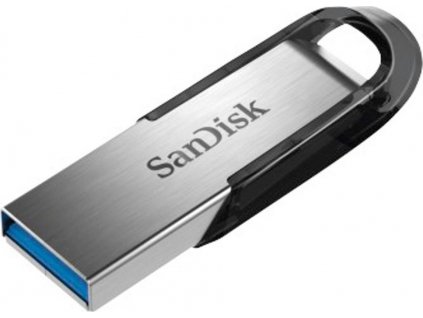 Flash USB Sandisk Ultra Flair 128GB USB 3.0 - černý/stříbrný