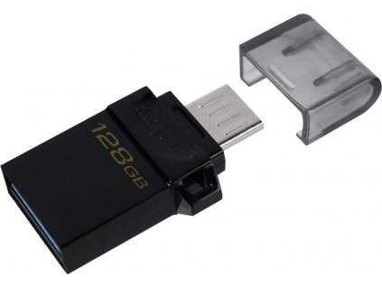 Flash USB Kingston DataTraveler microDuo3 Gen2 128GB - černý